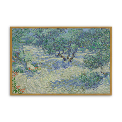 [Color:Polished Gold], Picture of art in a Polished Gold frame