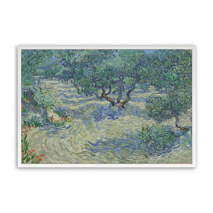 [Color:Opaque White], Picture of art in a Opaque White frame
