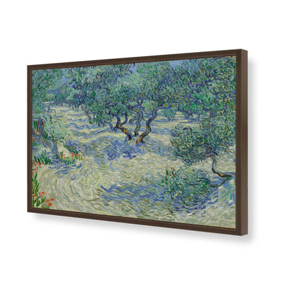 [Color:Belvinder Brown], Picture of art in a Belvinder Brown frame of the corner