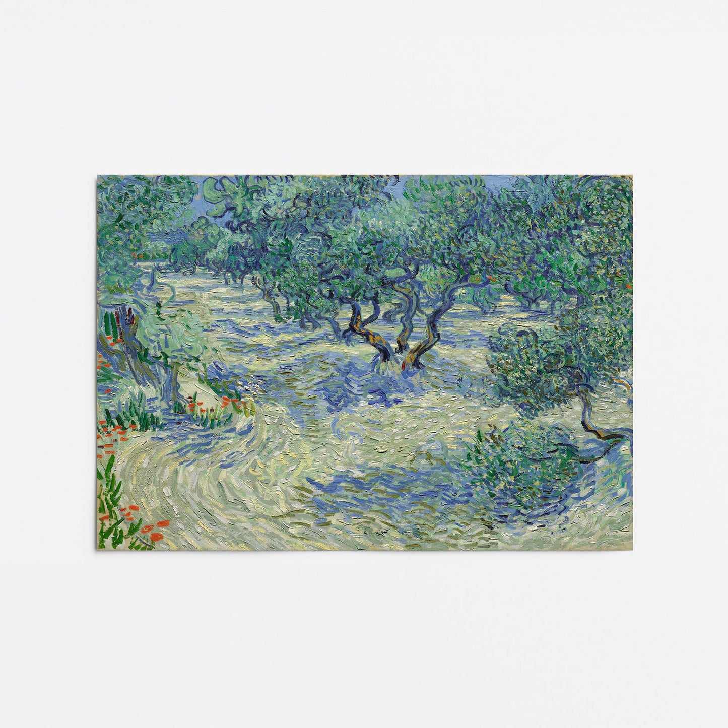 [Color:Rolled Print], Picture of close up of art
