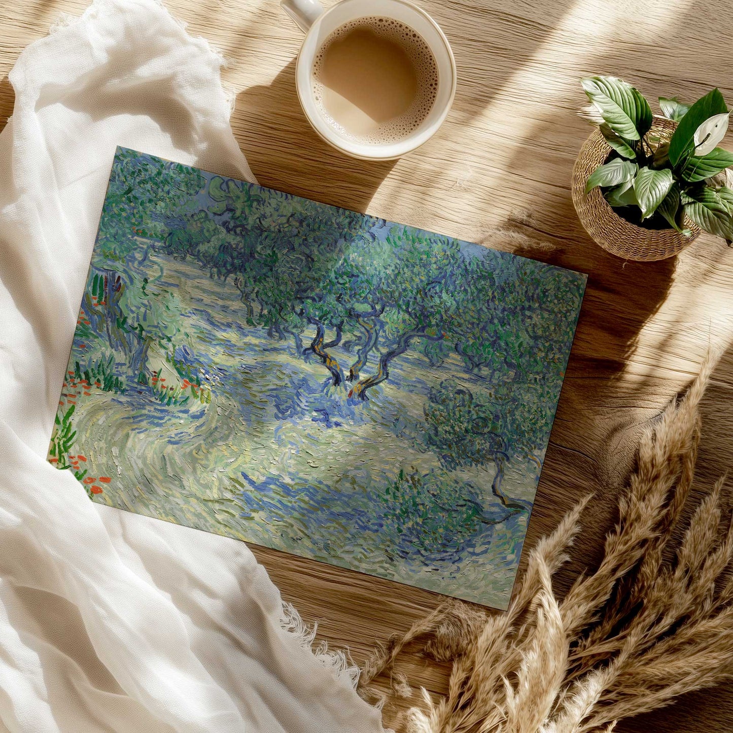 [Color:Rolled Print], Picture of close up of art