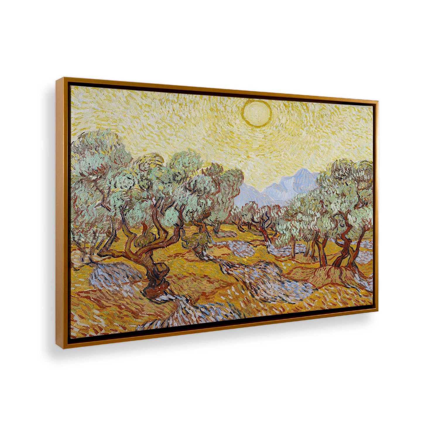 [Color:Polished Gold], Picture of the corner of the art