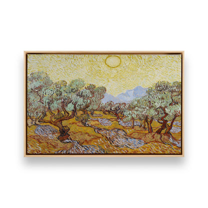[Color:American Maple], Picture of art in a American Maple frame