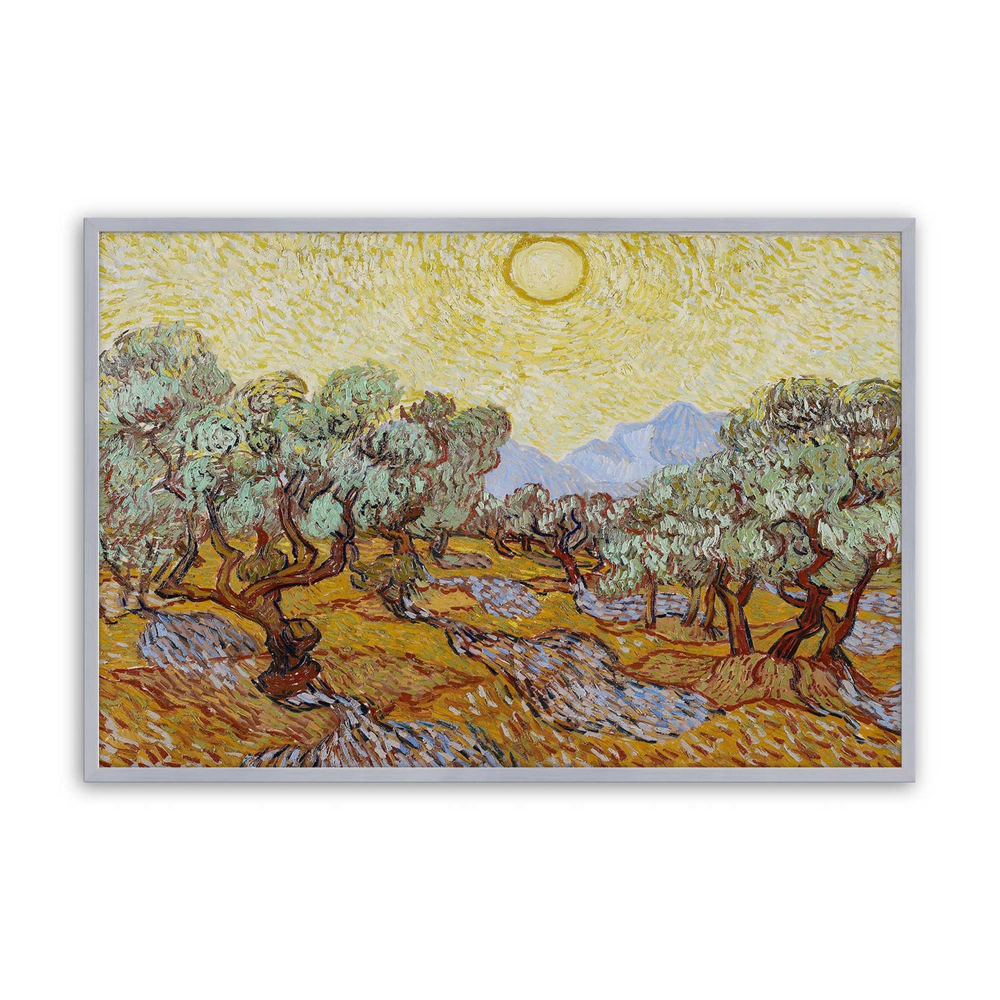 [Color:Polished Chrome], Picture of art in a Polished Chrome frame