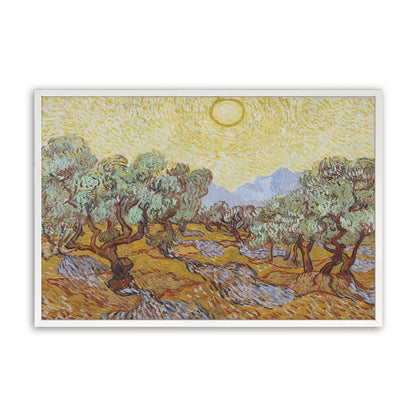 [Color:Opaque White], Picture of art in a Opaque White frame