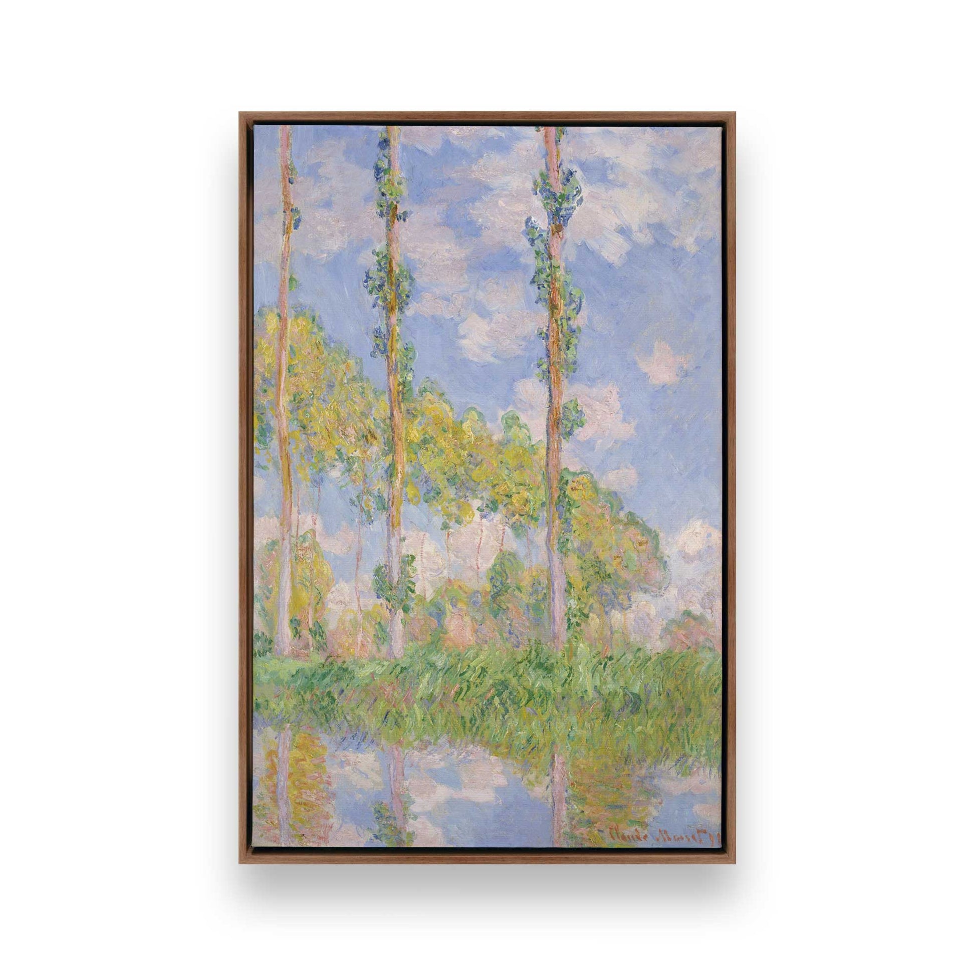 [Color:Walnut], Picture of art in a Walnut frame