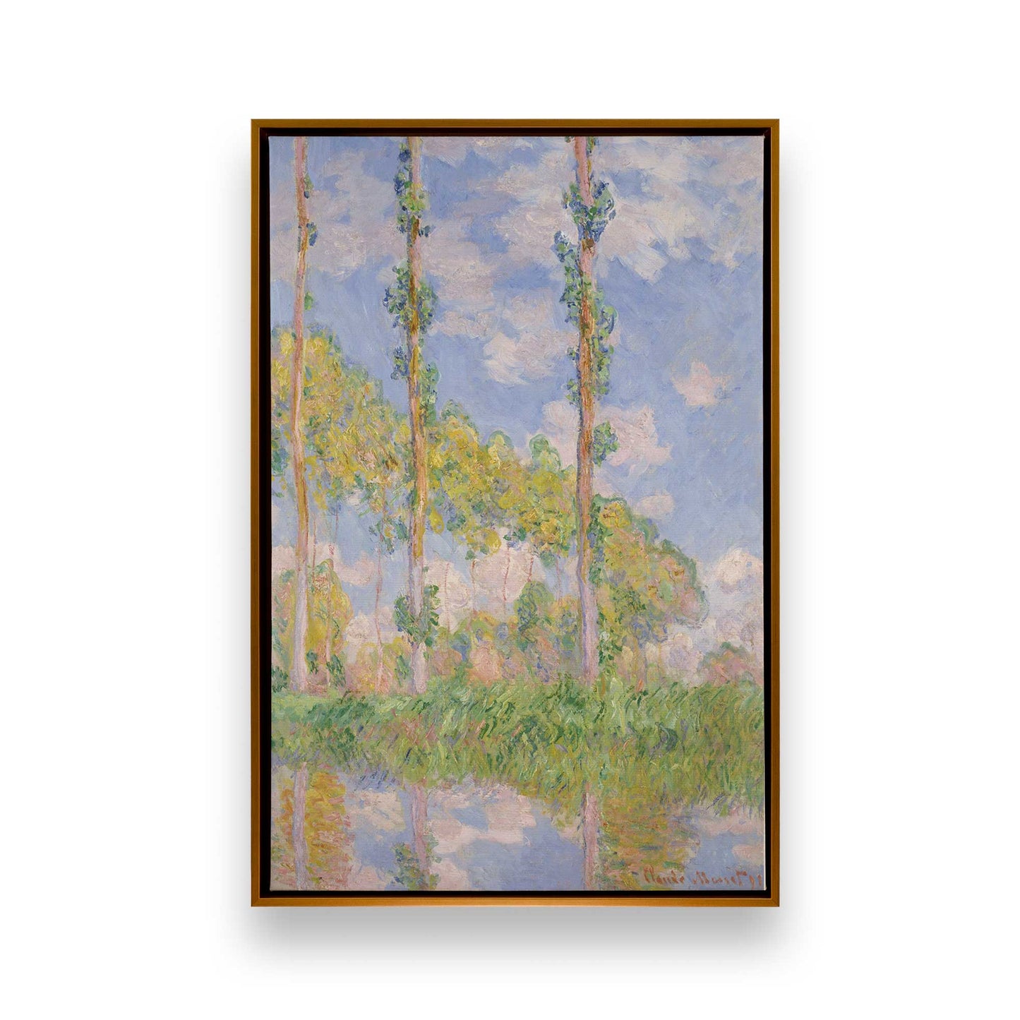 [Color:Polished Gold], Picture of art in a Polished Gold frame