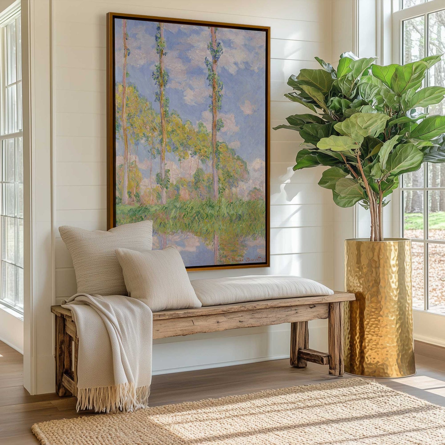 Picture of art in a room