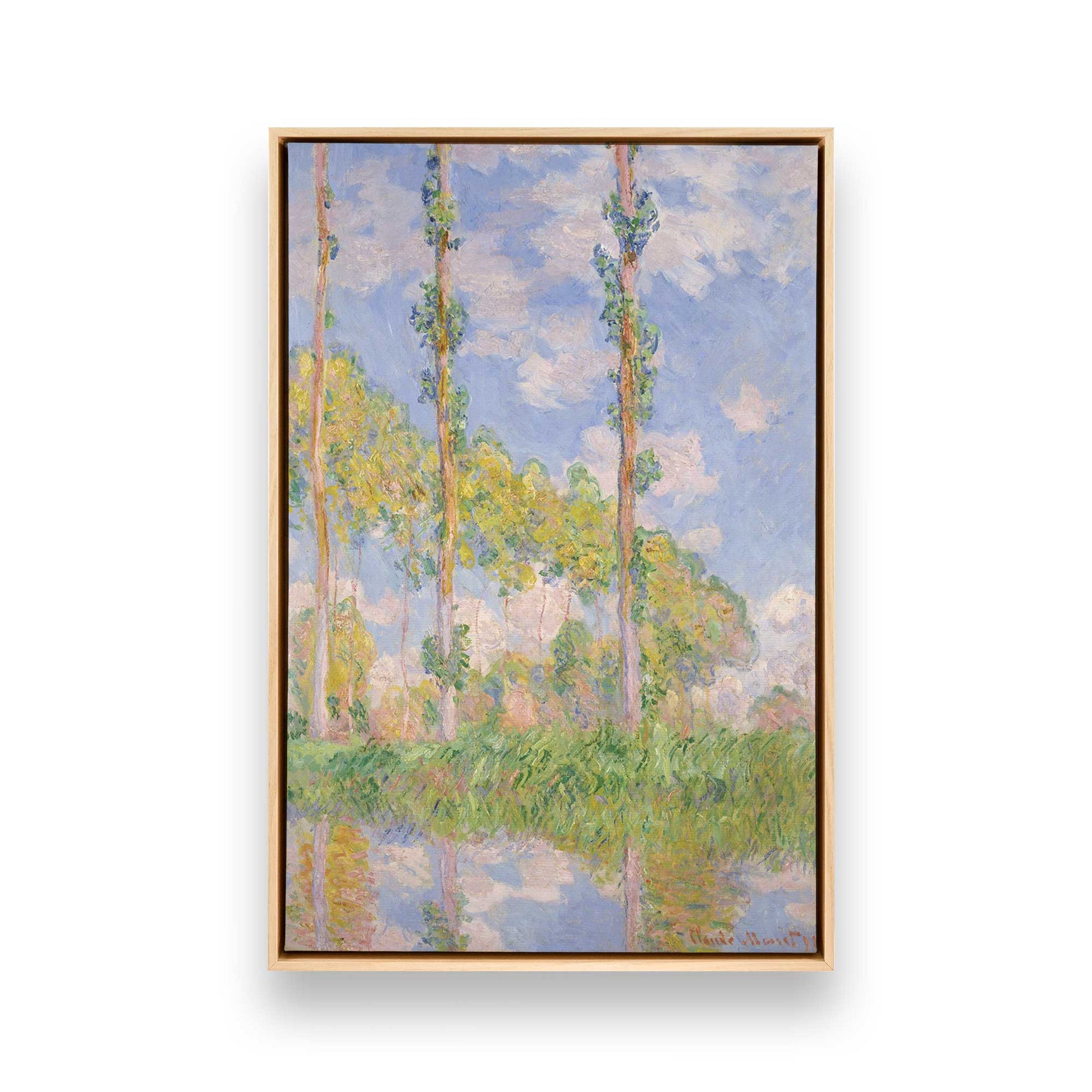 [Color:American Maple], Picture of art in a American Maple frame