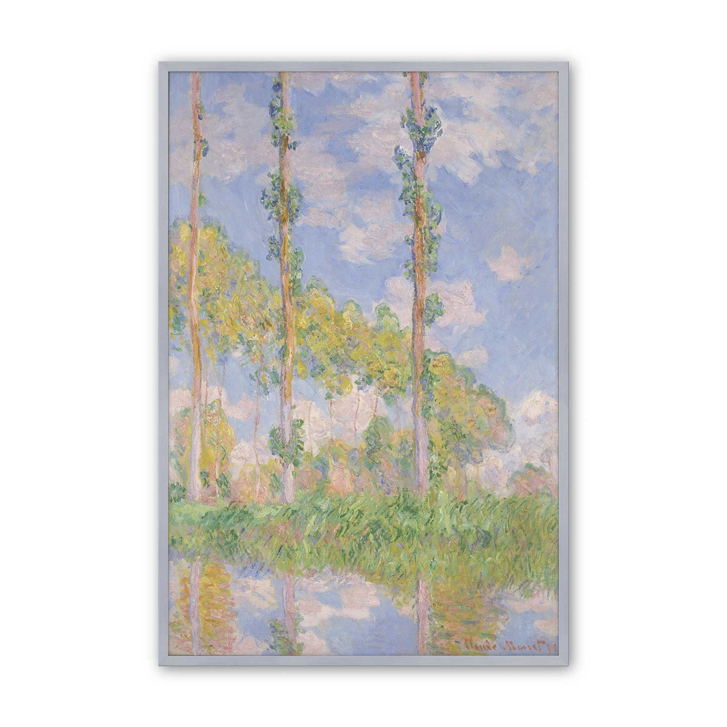 [Color:Polished Chrome], Picture of art in a Polished Chrome frame
