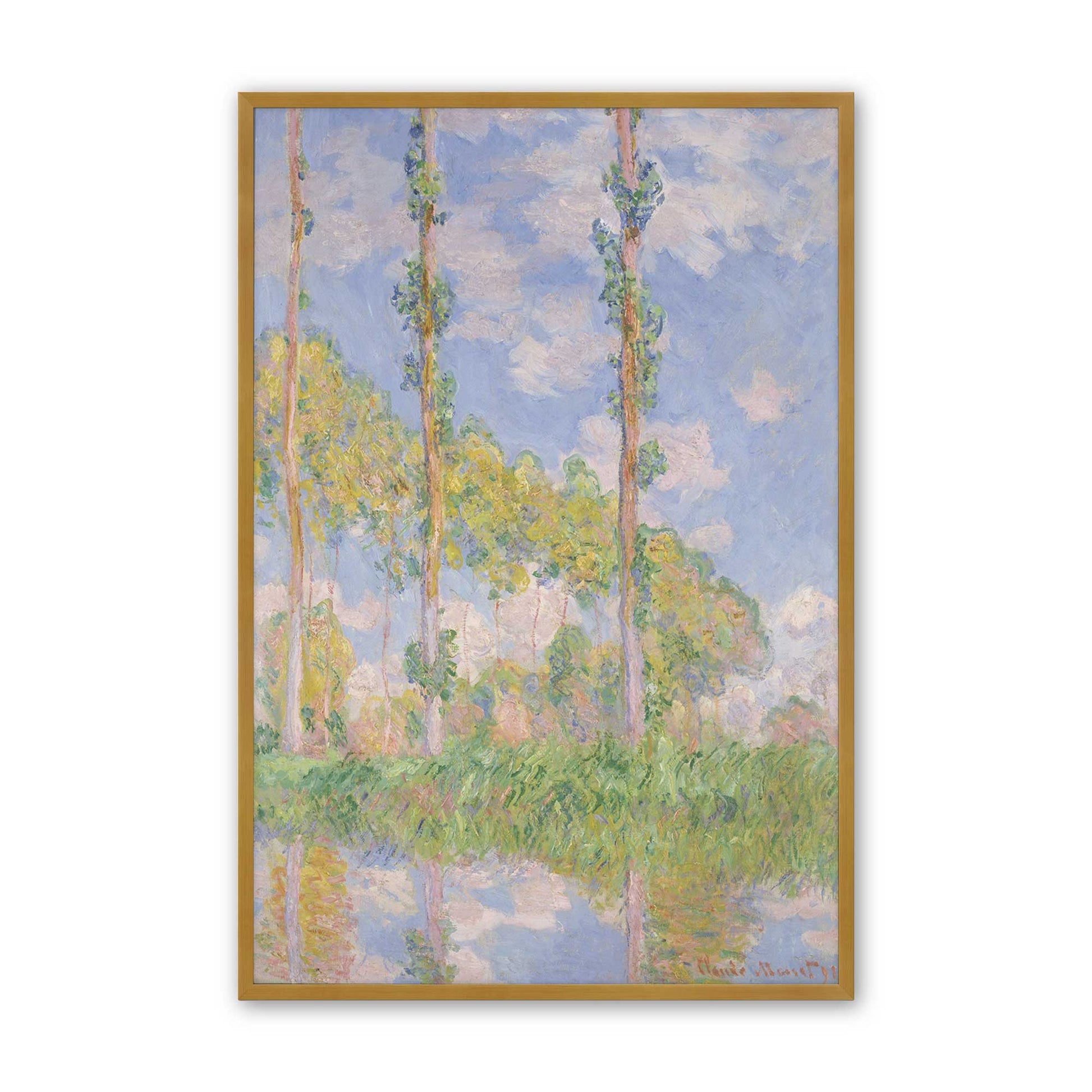 [Color:Polished Gold], Picture of art in a Polished Gold frame