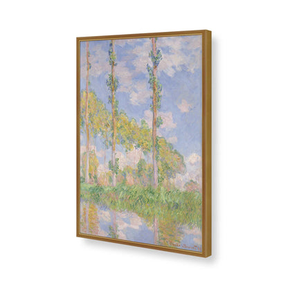 [Color:Polished Gold], Picture of art in a Polished Gold frame of the corner