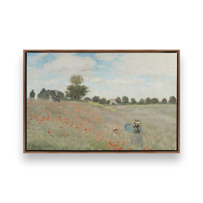[Color:Walnut], Picture of art in a Walnut frame