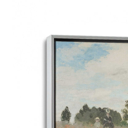 [Color:Polished Chrome], Picture of art in a Polished Chrome frame at an angle