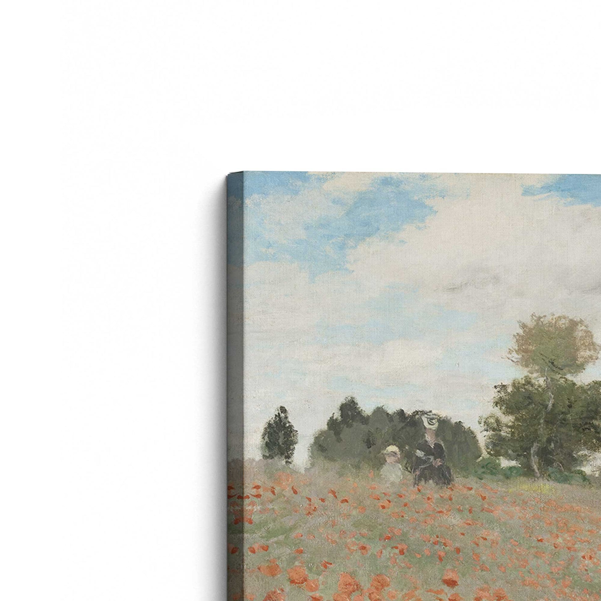 [Color:Stretched Canvas], Picture of the corner of the art
