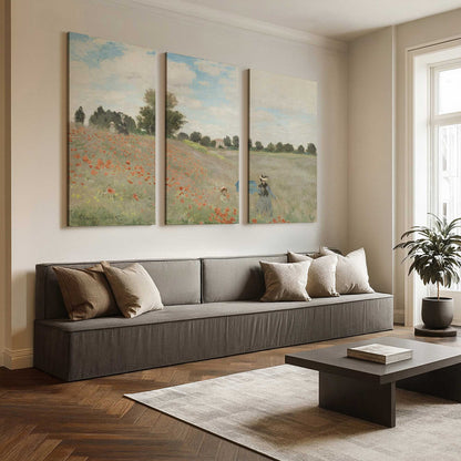 [Color:Stretched Canvas], Picture of art in a room