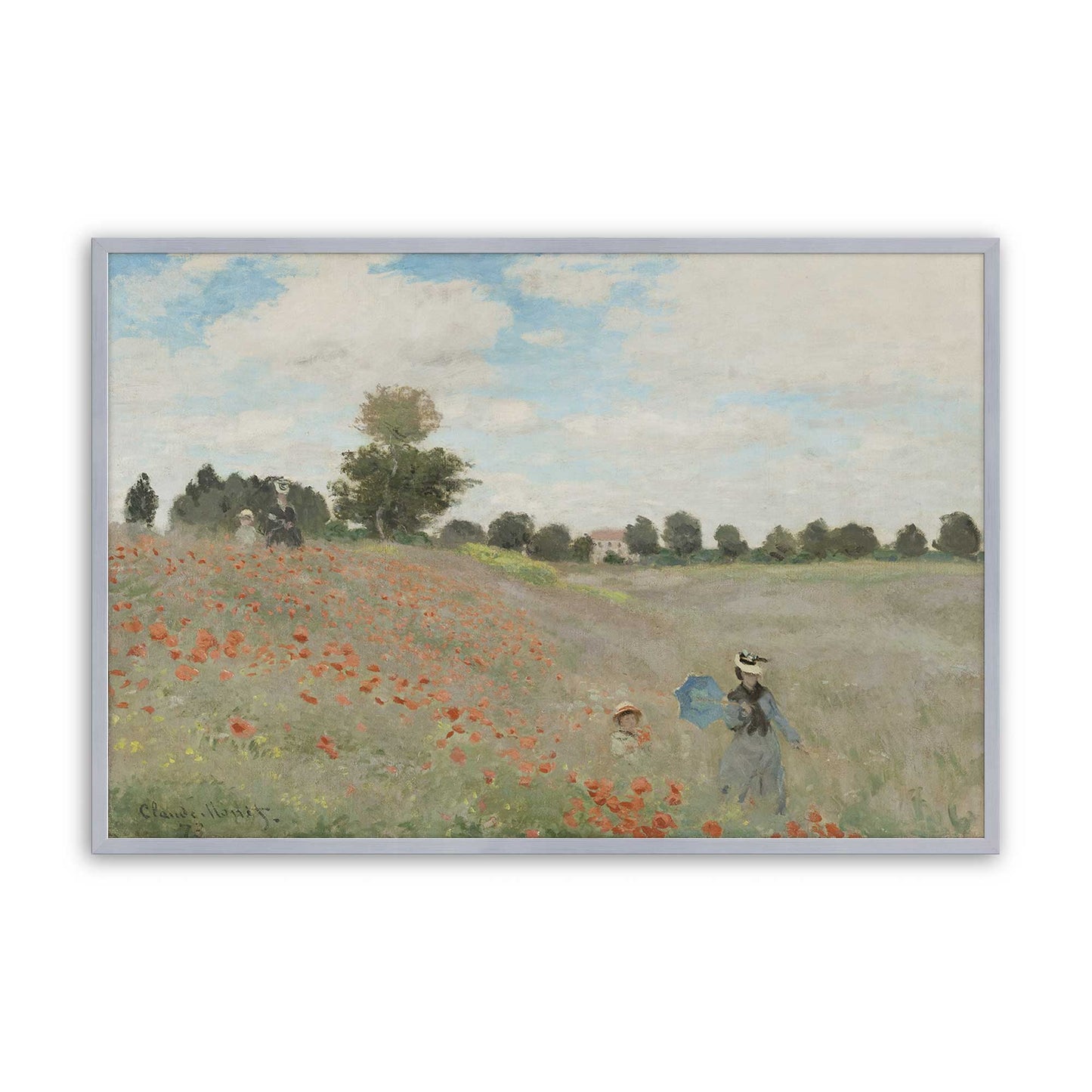 [Color:Polished Chrome], Picture of art in a Polished Chrome frame