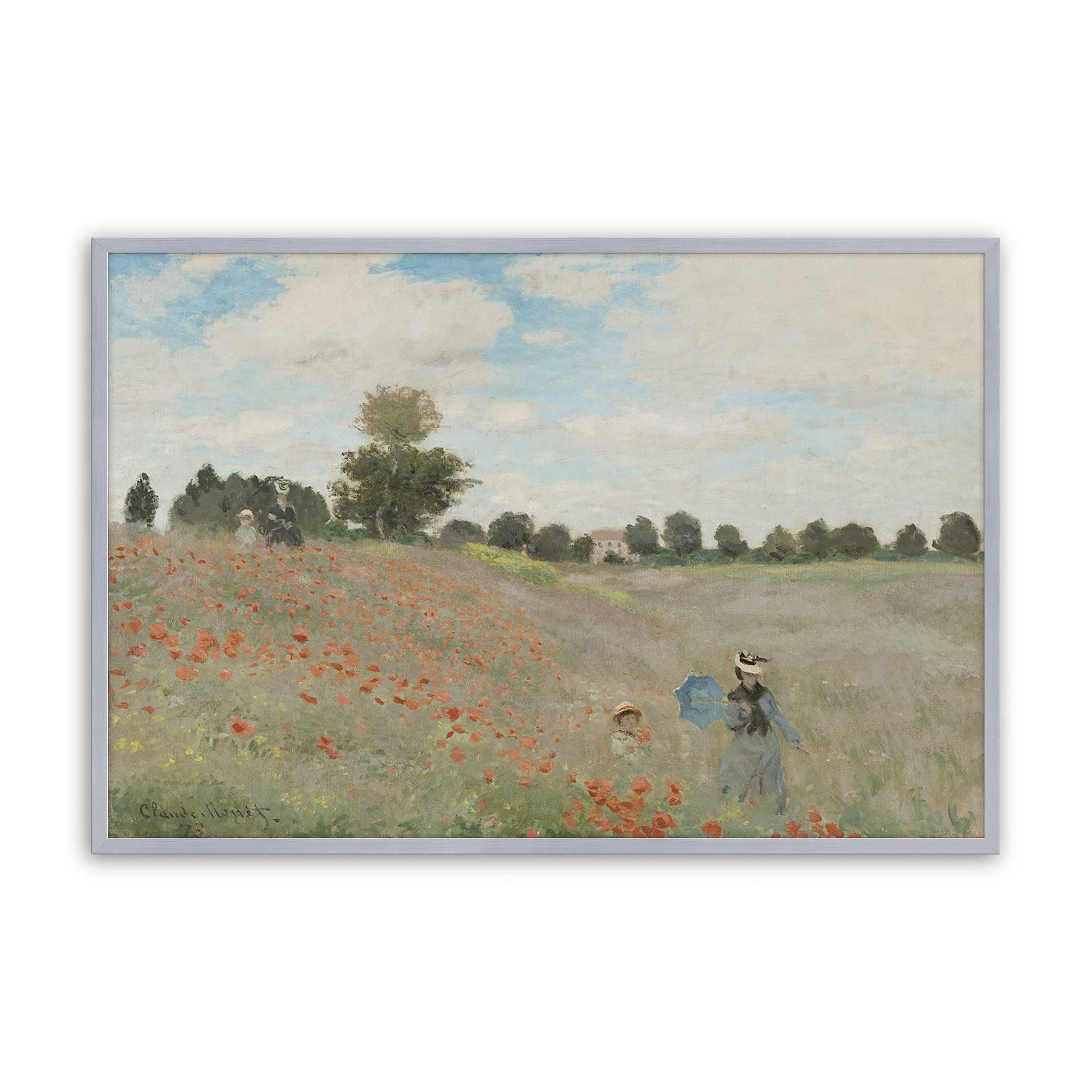 [Color:Polished Chrome], Picture of art in a Polished Chrome frame