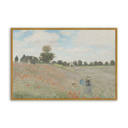 [Color:Polished Gold], Picture of art in a Polished Gold frame