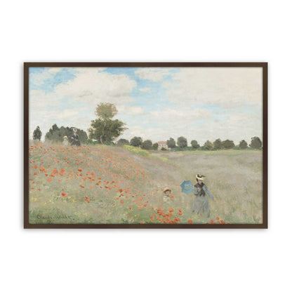 [Color:Belvinder Brown], Picture of art in a Belvinder Brown frame