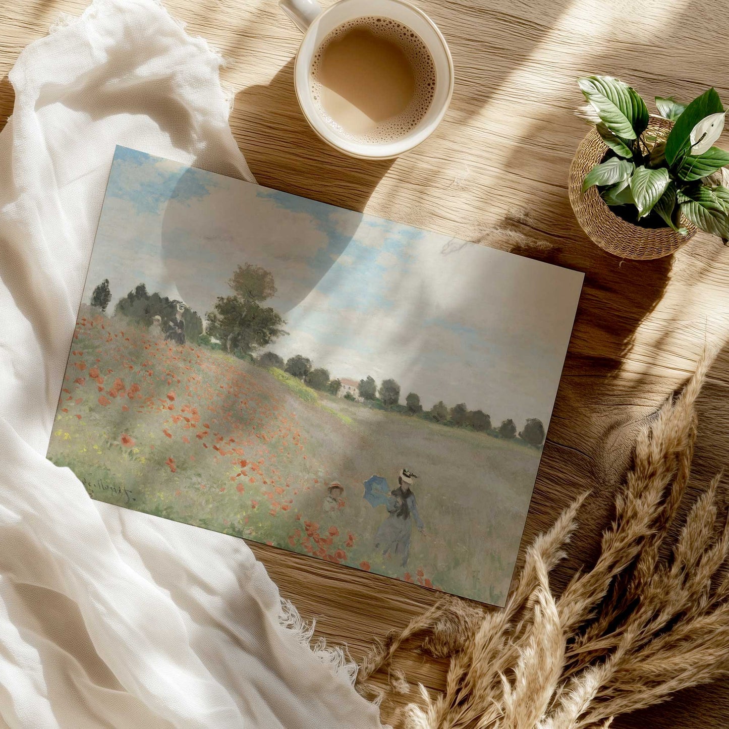[Color:Rolled Print], Picture of close up of art