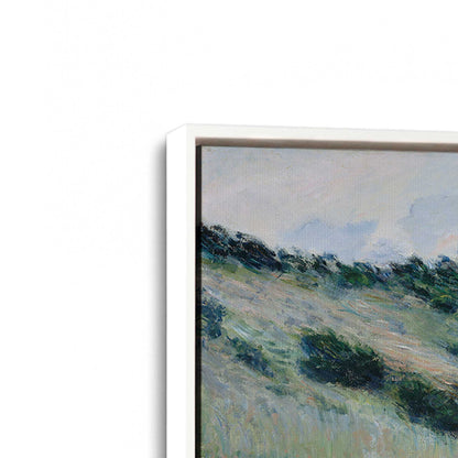 [Color:Opaque White], Picture of art in a White frame at an angle