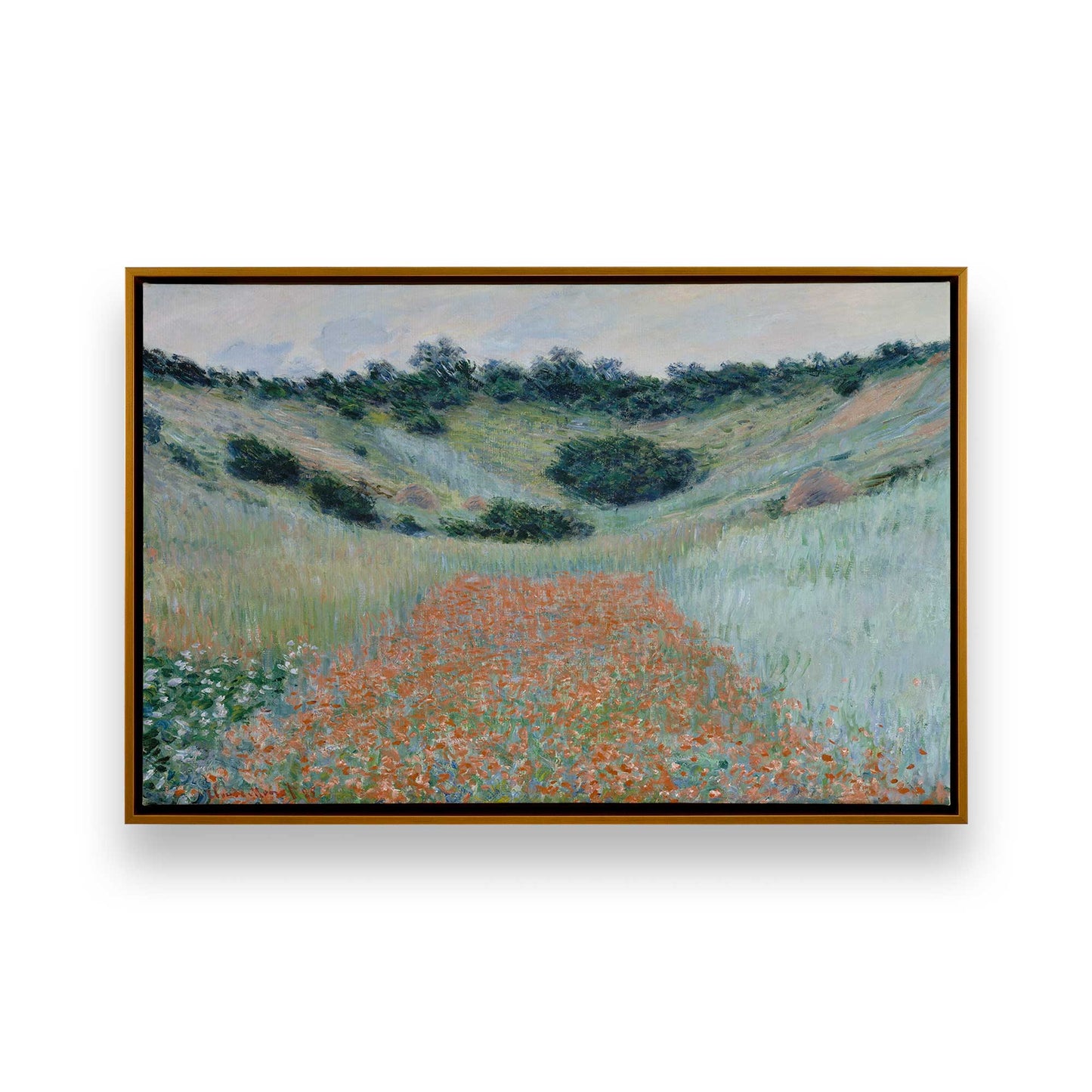 [Color:Polished Gold], Picture of art in a Polished Gold frame