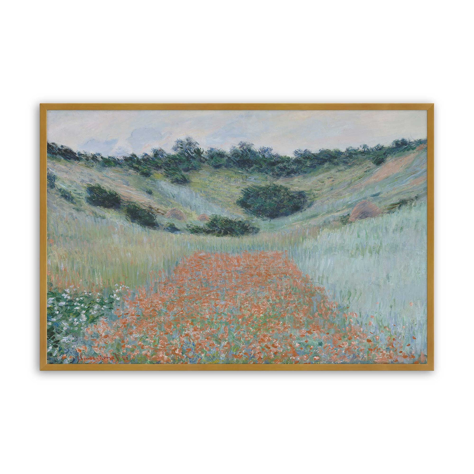 [Color:Polished Gold], Picture of art in a Polished Gold frame