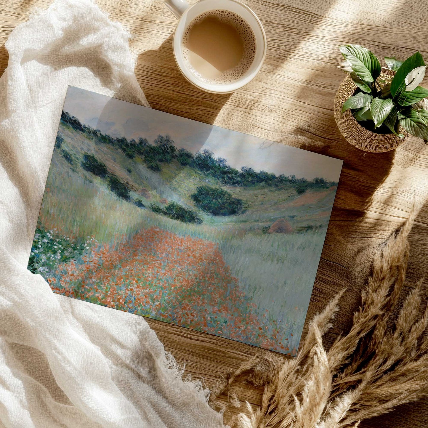 [Color:Rolled Print], Picture of close up of art