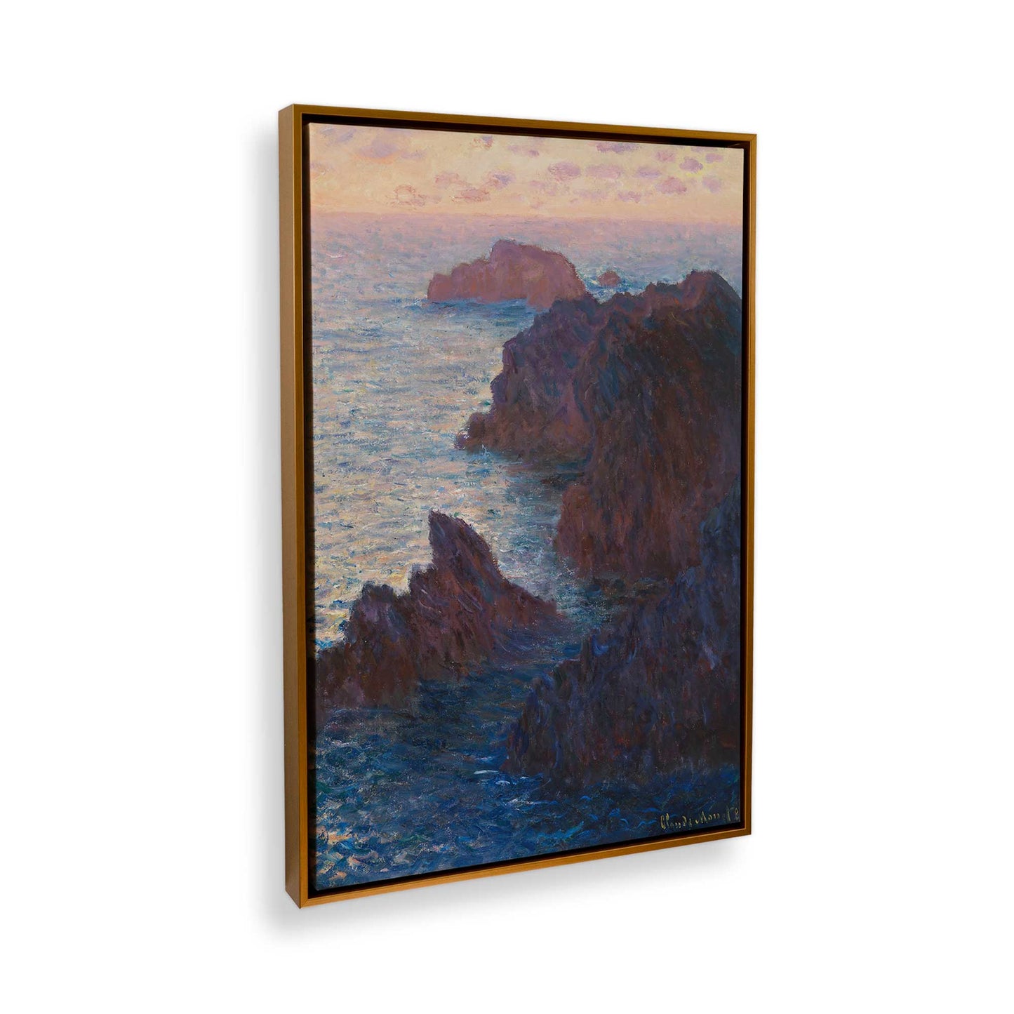 [Color:Polished Gold], Picture of the corner of the art
