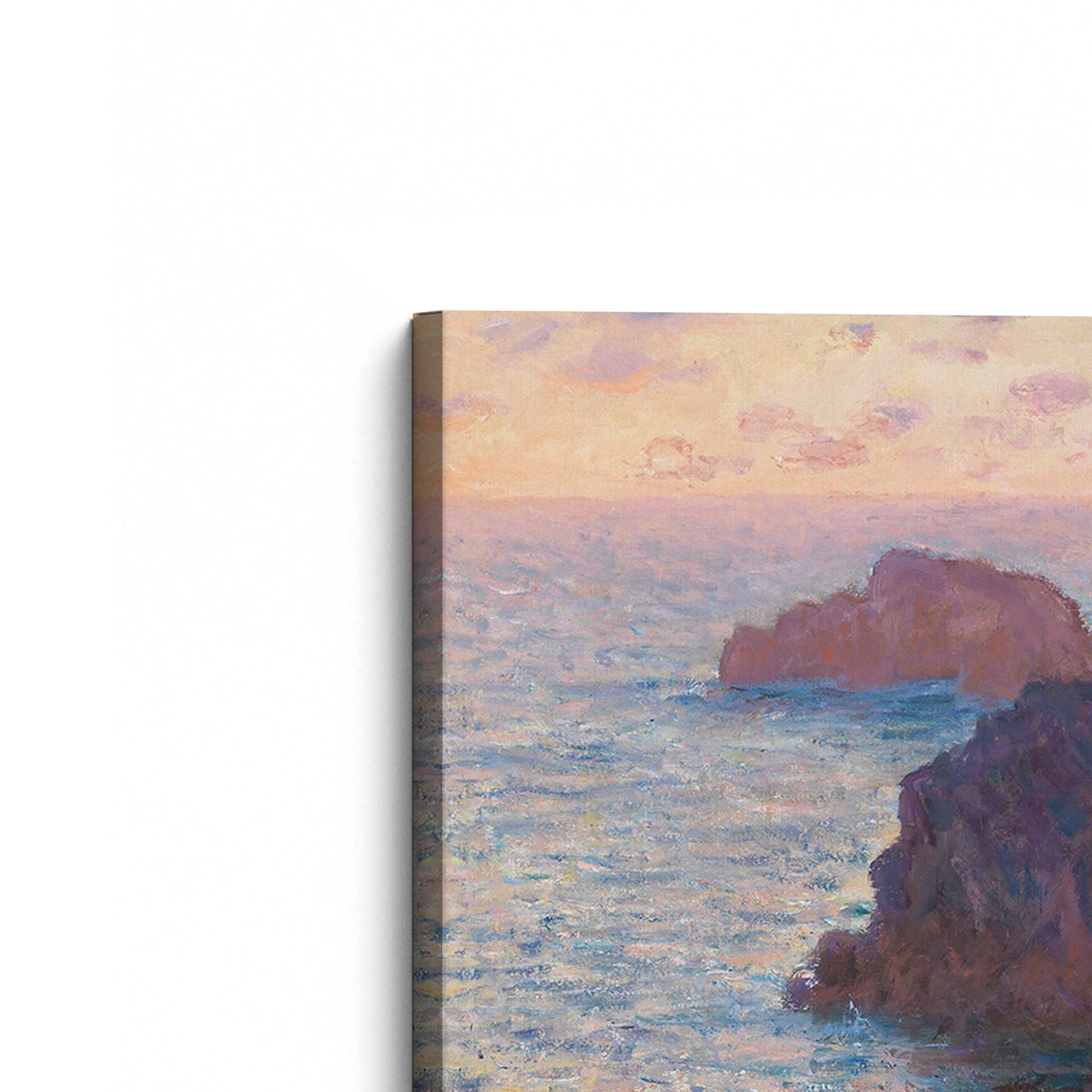 [Color:Stretched Canvas], Picture of the corner of the art