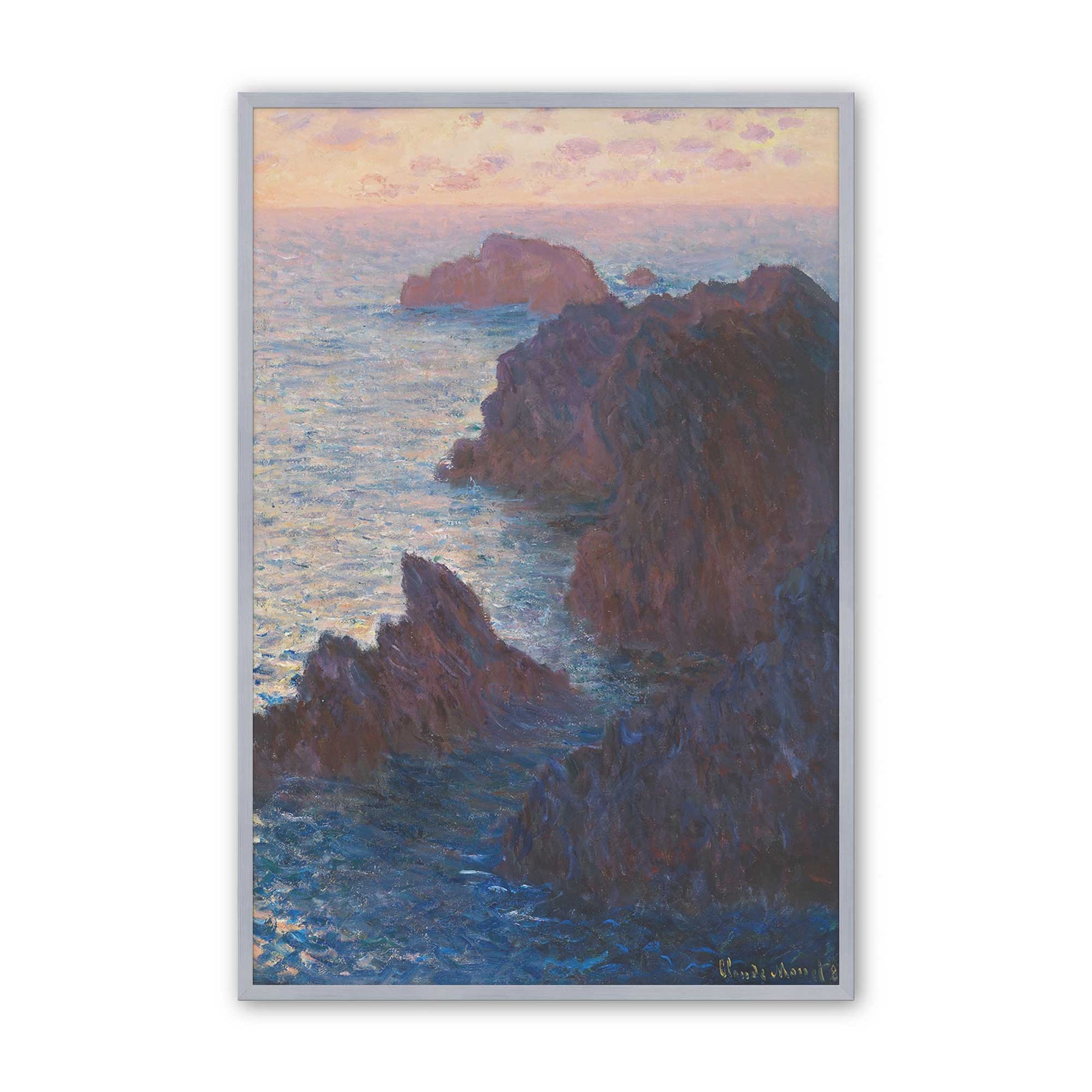 [Color:Polished Chrome], Picture of art in a Polished Chrome frame