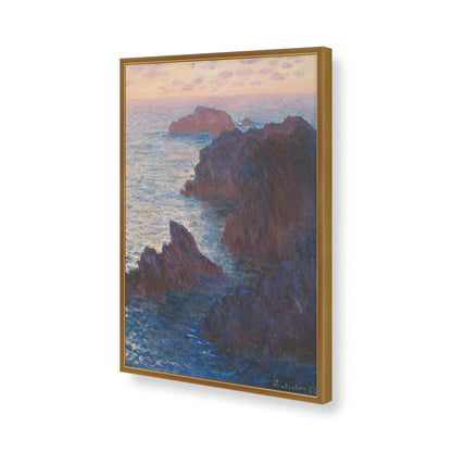 [Color:Polished Gold], Picture of art in a Polished Gold frame of the corner