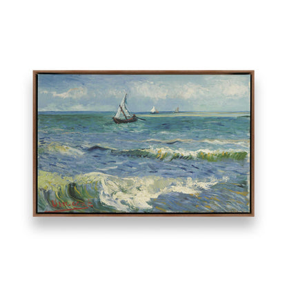 [Color:Walnut], Picture of art in a Walnut frame