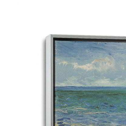 [Color:Polished Chrome], Picture of art in a Polished Chrome frame at an angle