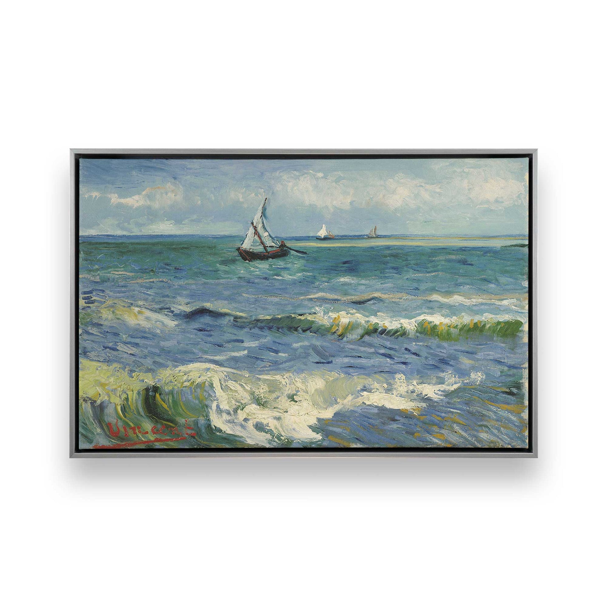 [Color:Polished Chrome], Picture of art in a Polished Chrome frame