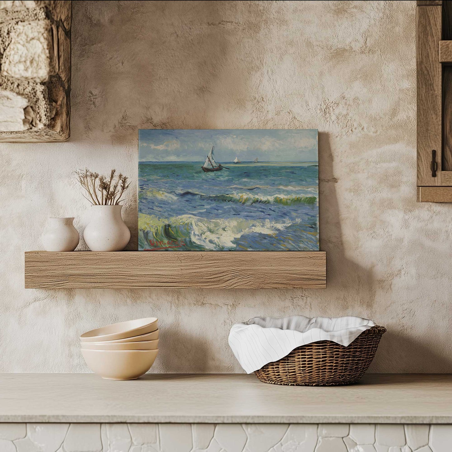 Picture of art in a room