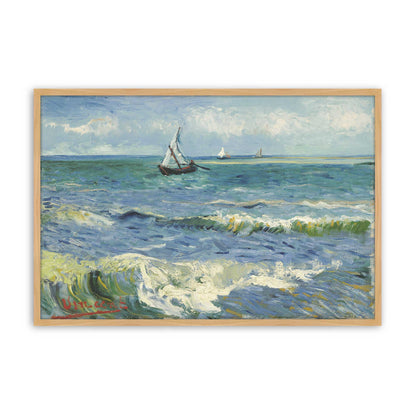 [Color:American Maple], Picture of art in a American Maple frame