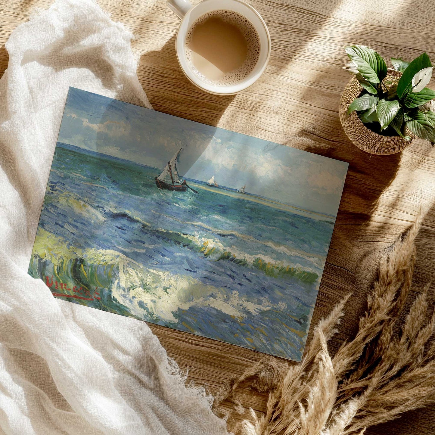 [Color:Rolled Print], Picture of close up of art
