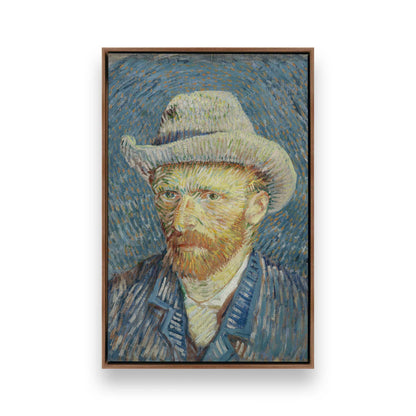 [Color:Walnut], Picture of art in a Walnut frame