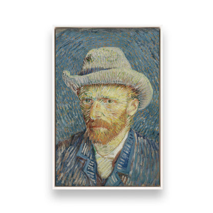 [Color:Opaque White], Picture of art in a White frame