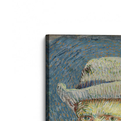 [Color:Stretched Canvas], Picture of the corner of the art
