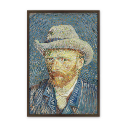 [Color:Belvinder Brown], Picture of art in a Belvinder Brown frame