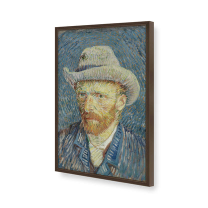 [Color:Belvinder Brown], Picture of art in a Belvinder Brown frame of the corner