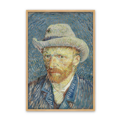 [Color:American Maple], Picture of art in a American Maple frame