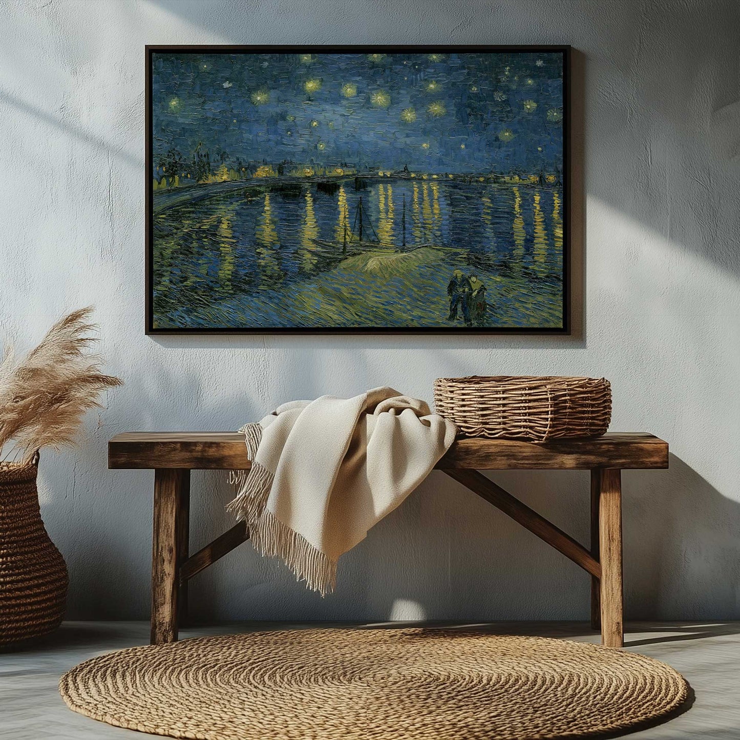 Picture of art in a room