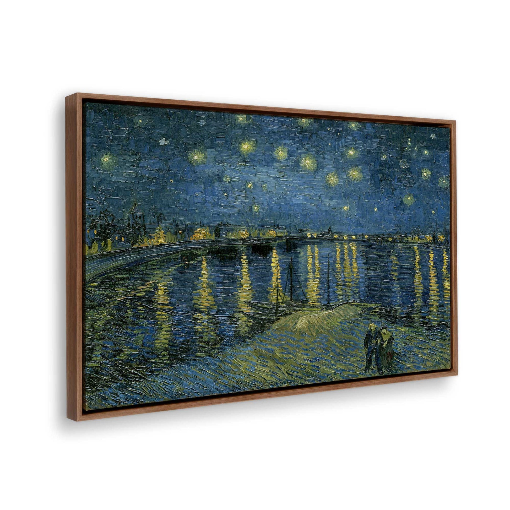 [Color:Walnut], Picture of the corner of the art