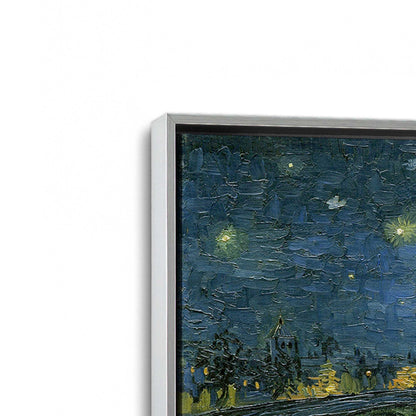 [Color:Polished Chrome], Picture of art in a Polished Chrome frame at an angle