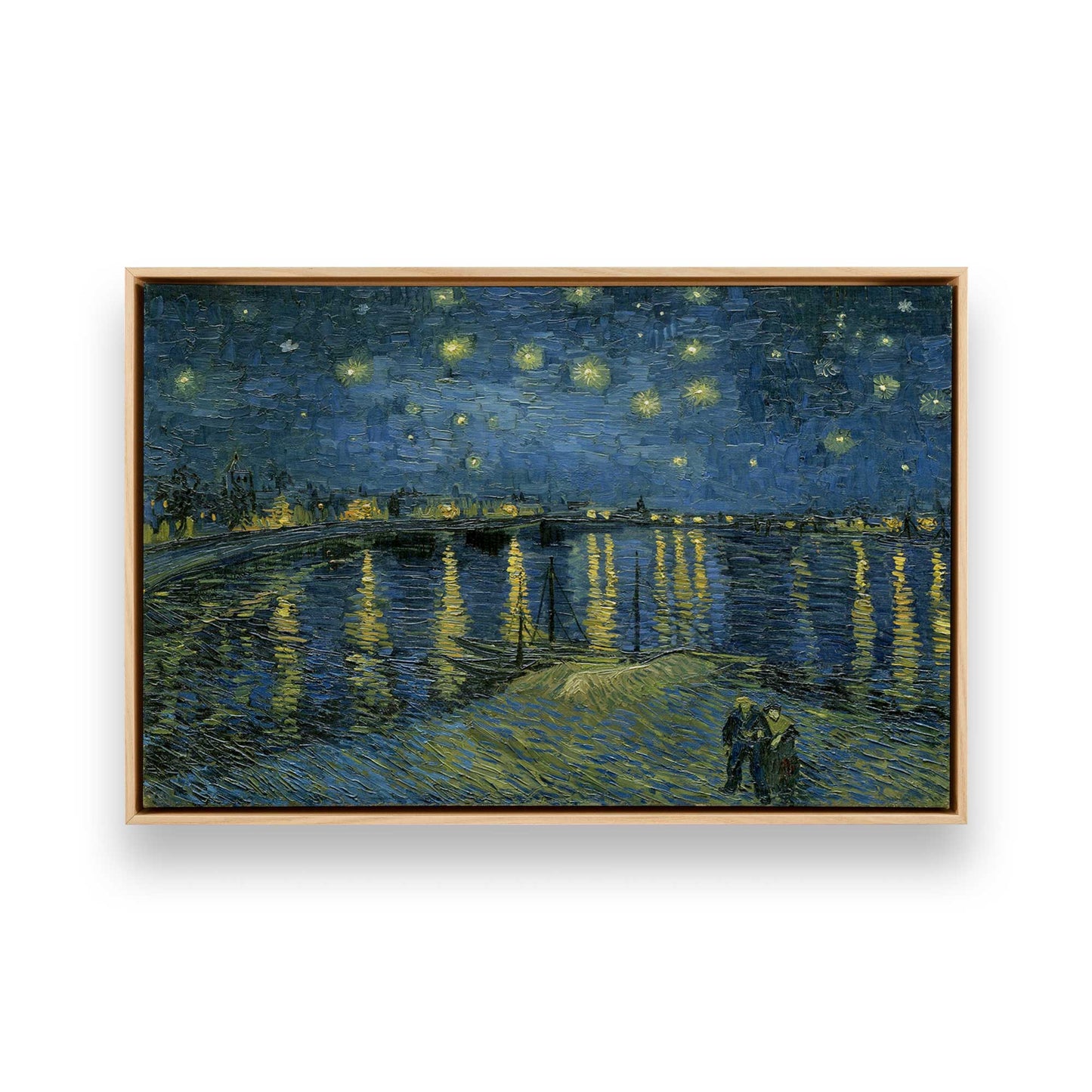 [Color:American Maple], Picture of art in a American Maple frame