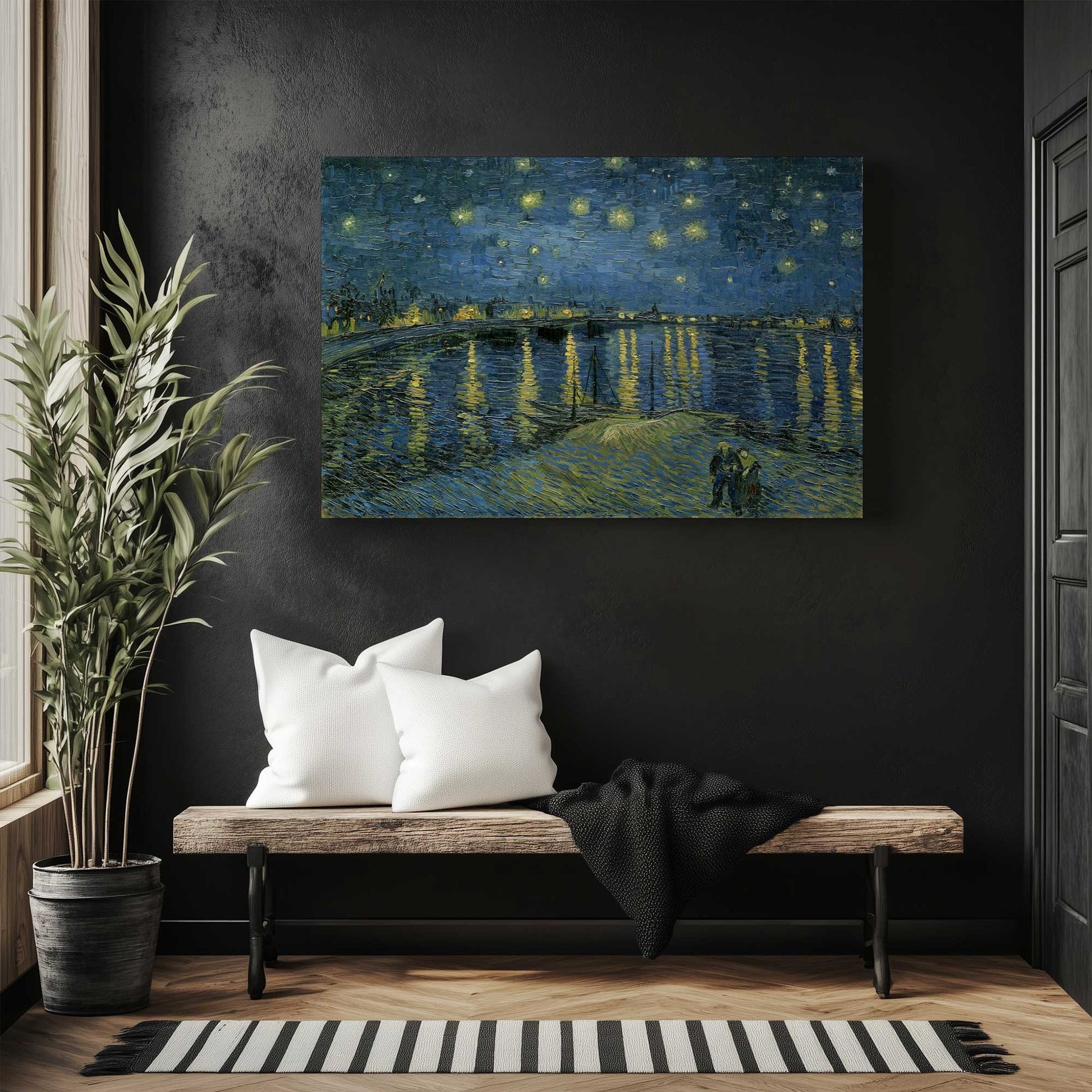 Picture of art in a room